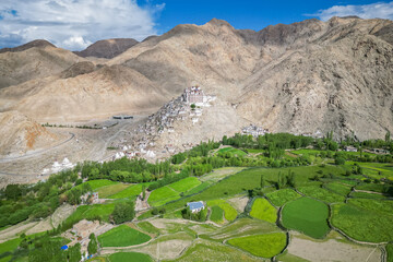 Himalaya aerial view, Himalaya nature, Ladakh, India