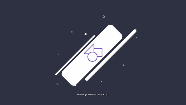 Simple Line Logo Animation | Multi-Resolutions and Control Panels