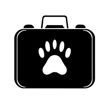 Dog and cat line icon. Pet, family, wool, breed, paws, tail, barking, purring, guard, watchdog, guide, courtship, care, training. Vector icon in line, black and colorful style on white background