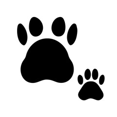 Dog and cat line icon. Pet, family, wool, breed, paws, tail, barking, purring, guard, watchdog, guide, courtship, care, training. Vector icon in line, black and colorful style on white background