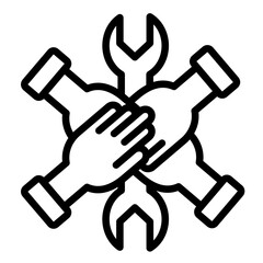 Collaboration Tools Icon