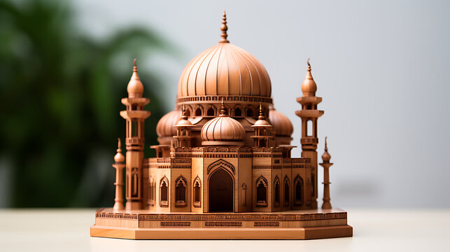  miniature ottoman mosque 