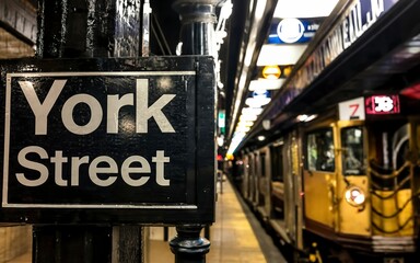 York Street subway station