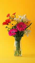 Luminous Florals: Radiant Blooms on a Summer's Day