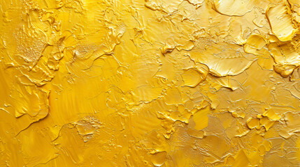 Closeup of abstract rough gold color textured 
