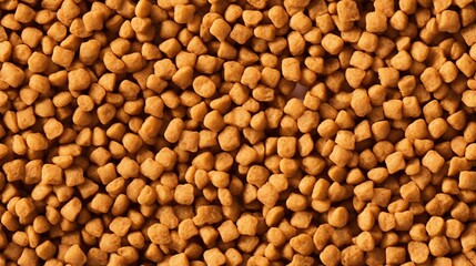 Fototapeta premium a minimal pattern of dog food Dry Nuggets, background style_.jpg