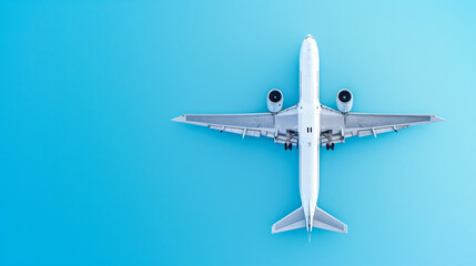 Closeup of airplane
