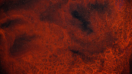 Red And Black Liquid Background