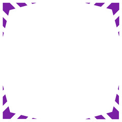 purple frame corner and arrow