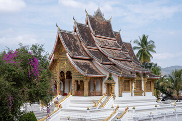 Haw Pha Bang of Luang Prabang in Laos Southeast Asia