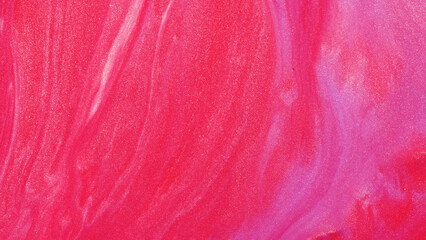 Pink Pearlescent Abstract Background Liquid