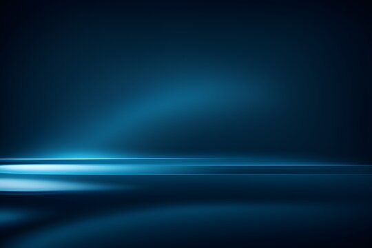 abstract glowing blue background
