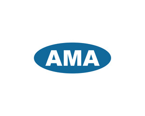 AMA Logo design vector template