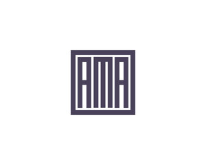 AMA Logo design vector template