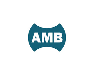 AMB Logo design vector template