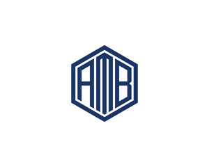 AMB Logo design vector template