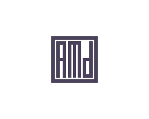 AMD Logo design vector template