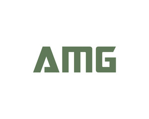 AMG Logo design vector template