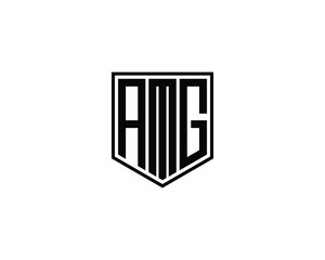 AMG Logo design vector template