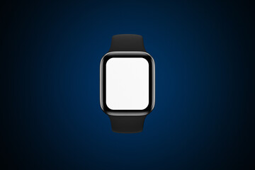 Smart watch phone tablet LCD monitor personal computer isolated app template. Blank telephone pad screen mockup frame display to showcase website design project or application.