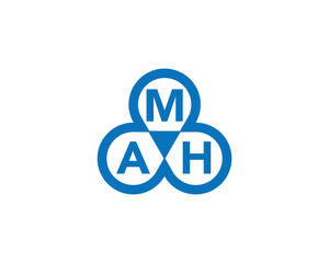 AMH Logo design vector template