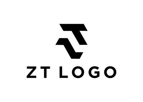 letter zt logo, design, Vector, illustration, Creative icon, template