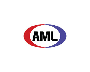 AML Logo design vector template