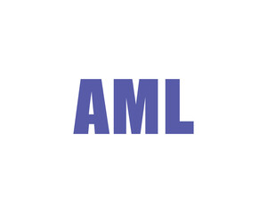 AML Logo design vector template