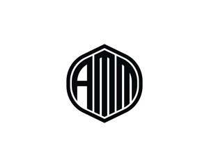 AMM Logo design vector template