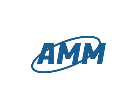 AMM Logo design vector template