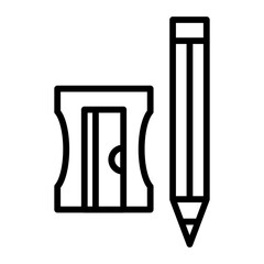 Pencil Sharpener line icon