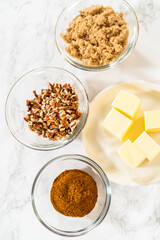Captivating Capture of No-Yeast Cinnamon Roll Cupcakes