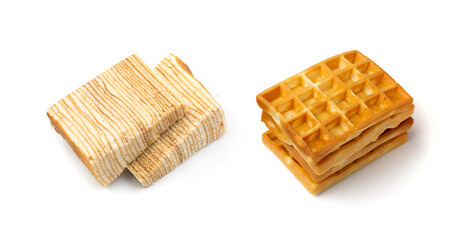 Biscuit cake isolated