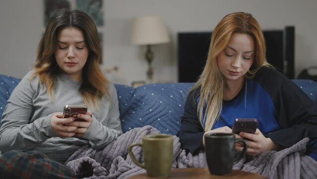 women using smart phone