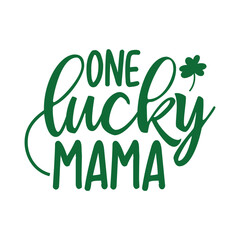 Obraz premium one lucky mama