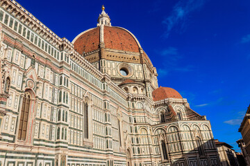 Fototapeta premium Florence Cathedral, formally the Cathedral of Saint Mary of the Flower in Florence, Italy