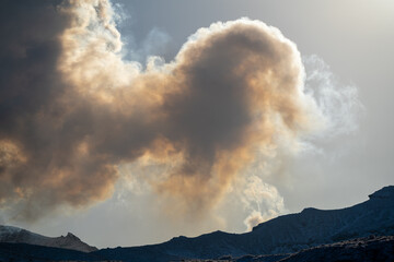 阿蘇山からの風景