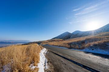 阿蘇山からの風景