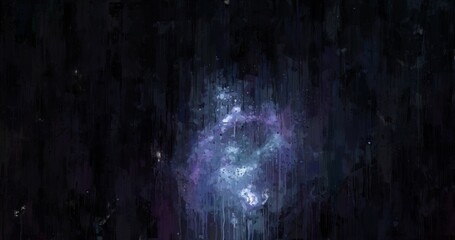 Impressionist Space Backgrounds