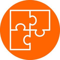 Puzzle Piece Icon Style