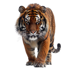 Obraz premium tiger isolated on white