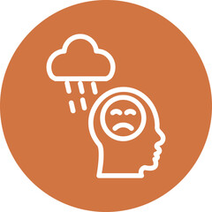 Depression Icon Style