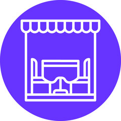 Furniture Store Icon Style