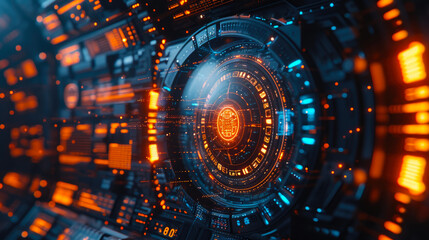 Fototapeta premium Intelligent Endowment Strategy System