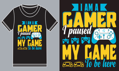 I am a gamer I paused My game to be here