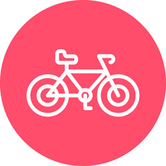Bicycle Icon Style © designing ocean