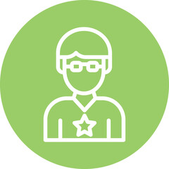 Human Cannonball Icon Style