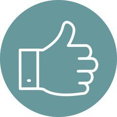 Thumbs Up Icon Style