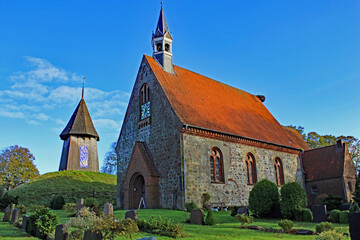 Schwabstedt: Kirche St. Jacobi (um 1200, Schleswig-Holstein)