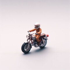 Obraz na płótnie Canvas motorcycle on white background 